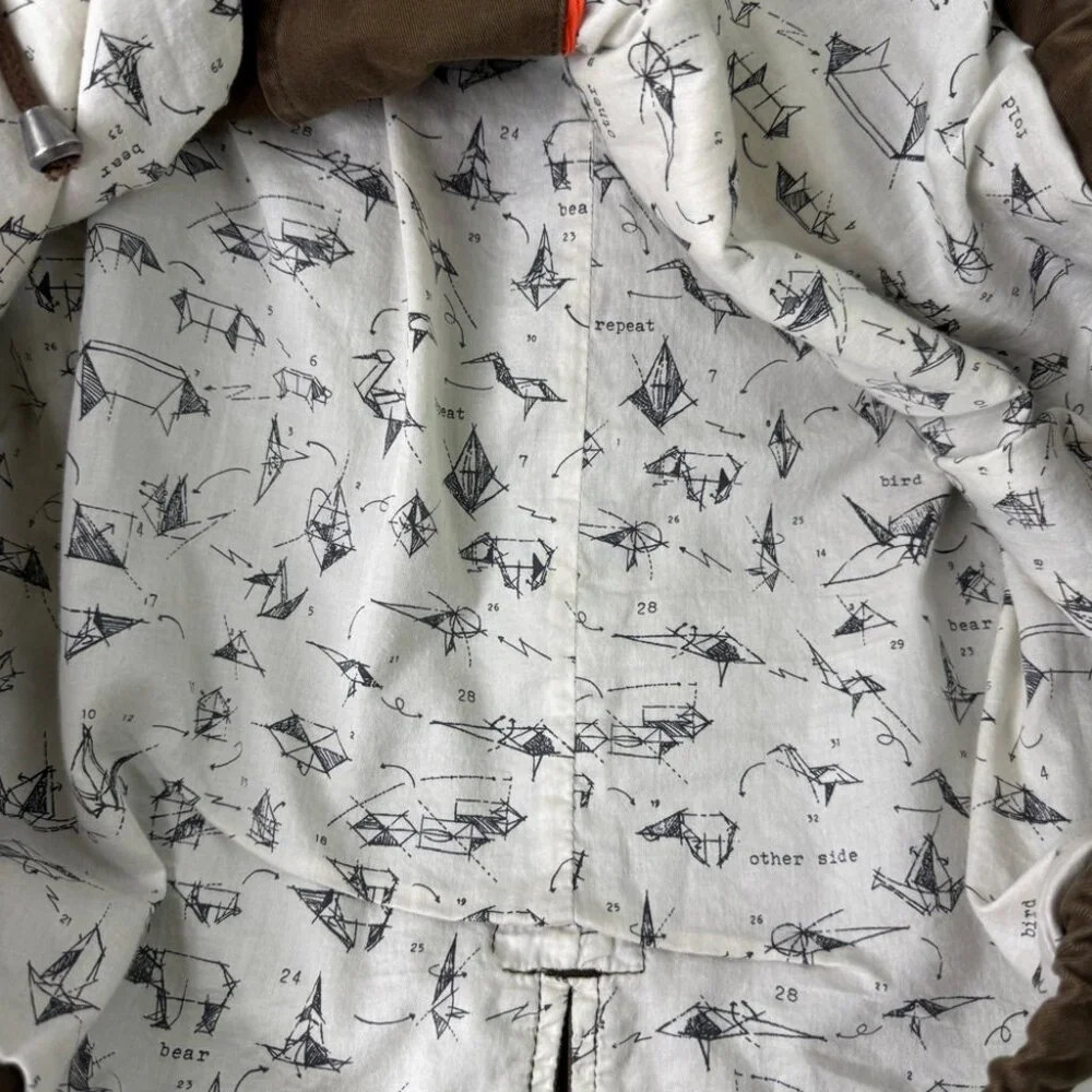 Anthropologie Daughters of the Liberation Khaki Barn Chore Utility Coat - Picture 7 of 9
